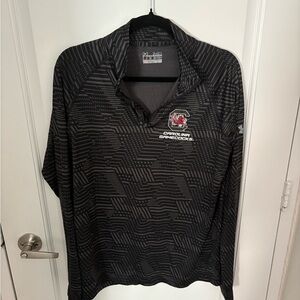 Black South Carolina Gamecocks Quarter-Zip Pullover